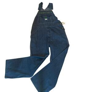 NWT Liberty dark denim overalls 34x30